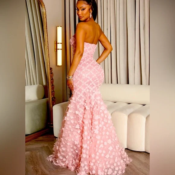 Fashion Nova Dresses Pink Gown That Could Be Great For Prom Or